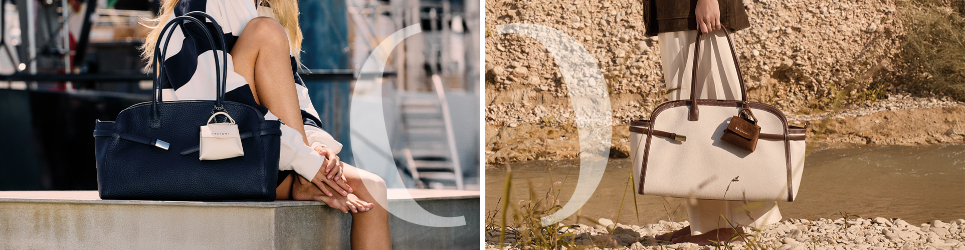 ORCIANI | Aura Leather Bags | Shop online Switzerland