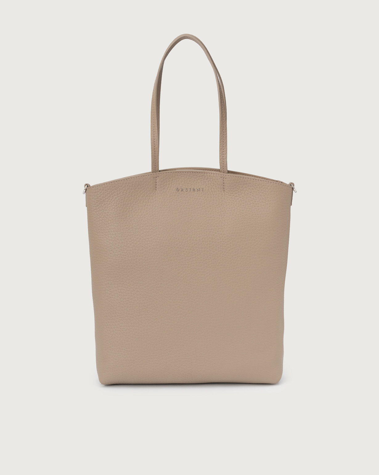 マリィ ORCIANI Ladylike M Soft medium leather tote bag. , color Sand