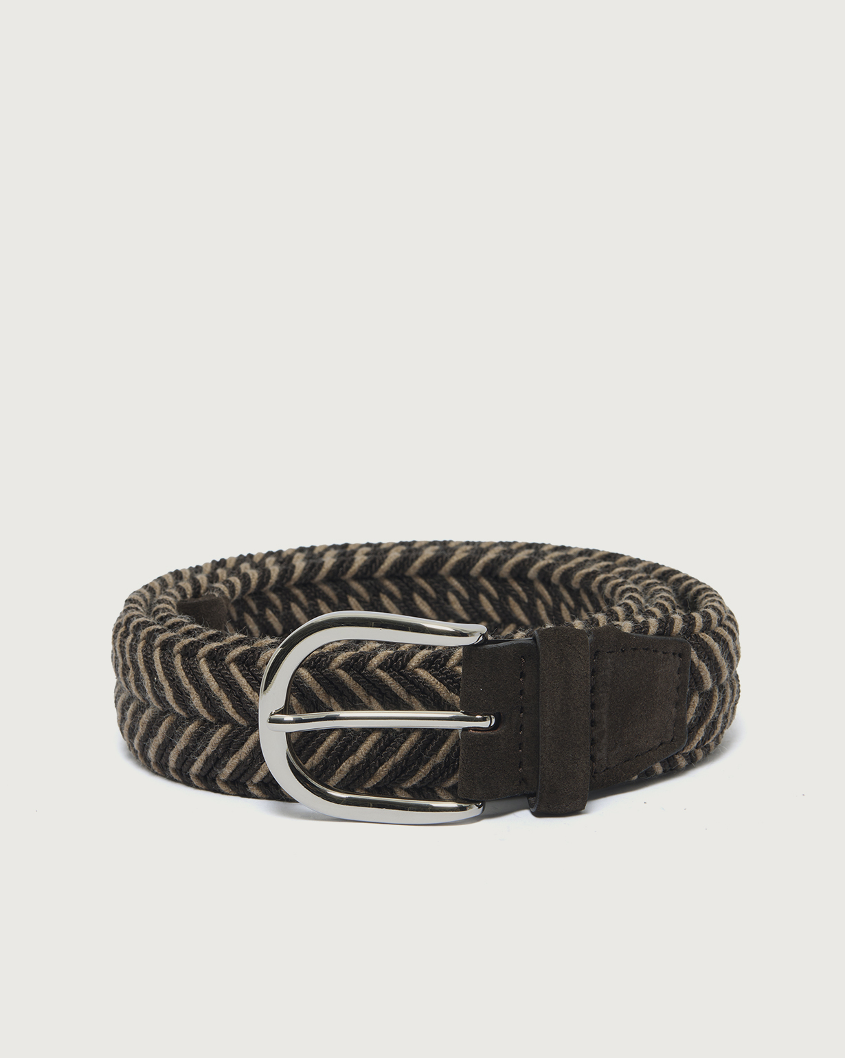 ORCIANI Hill Elast stretch wool belt 3,5 cm. , color Unique