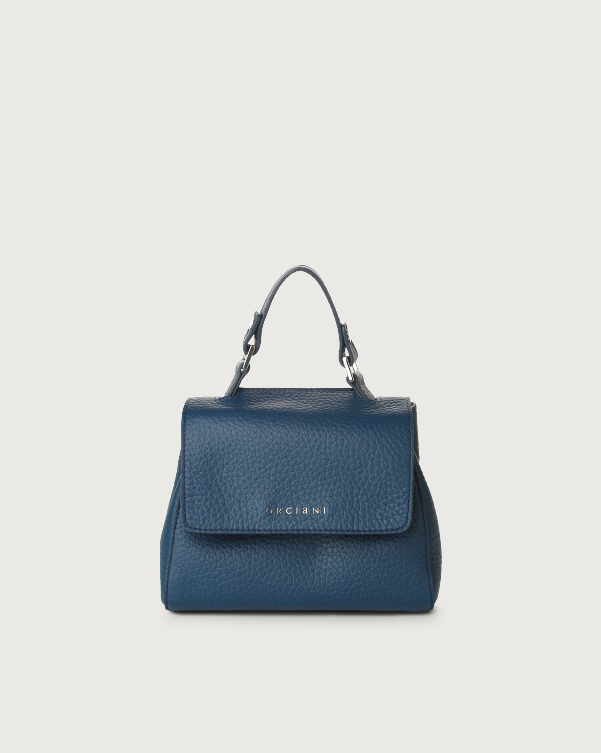 ORCIANI Sveva Soft Mini leather handbag with shoulder strap