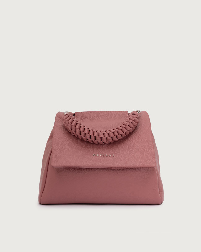Orciani Borsa Sveva Sense Scooby Small a mano in pelle con tracolla Pelle PETALO