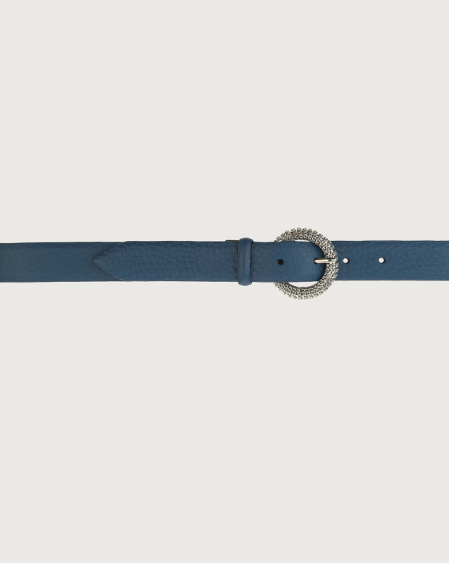 Cintura Con Fibbia Inox Cintura Da Lavoro In Pelle Amish Fatta A - Foto 9