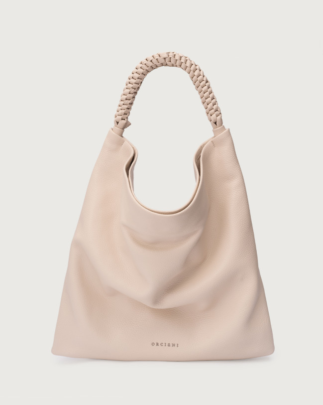 Borsa Todo Sense Scooby a spalla in pelle martellata