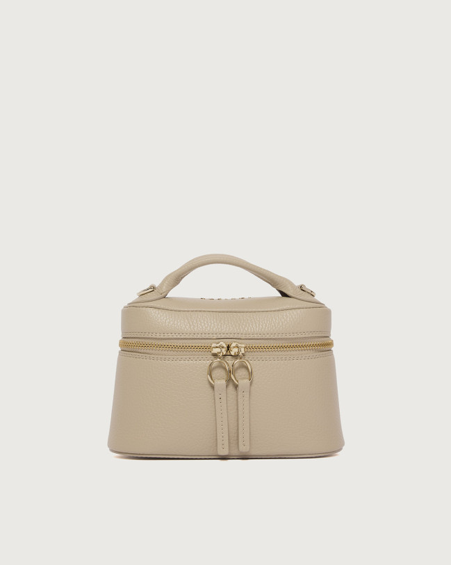 Orciani Mini bag Joy Micron in pelle martellata Pelle martellata ROCCIA
