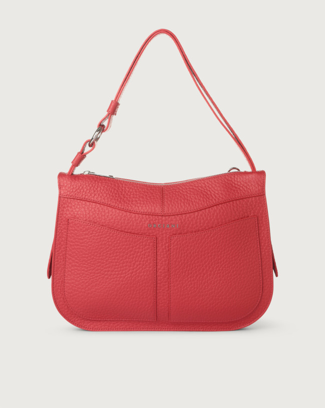 Orciani Borsa a spalla media Ginger Soft in pelle Pelle MARLBORO