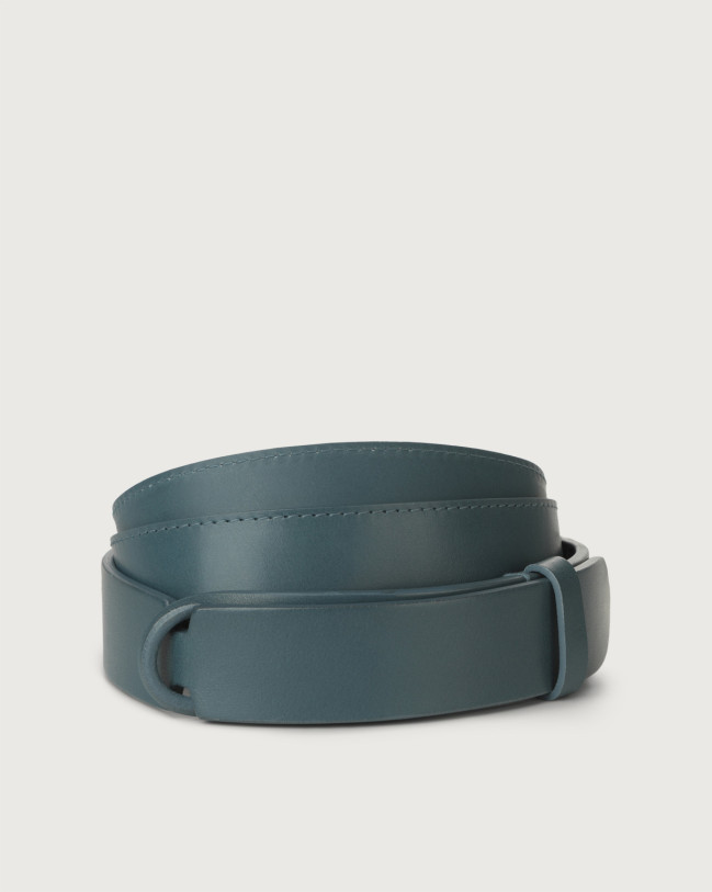 Orciani Cintura Nobuckle Bull in cuoio JEANS