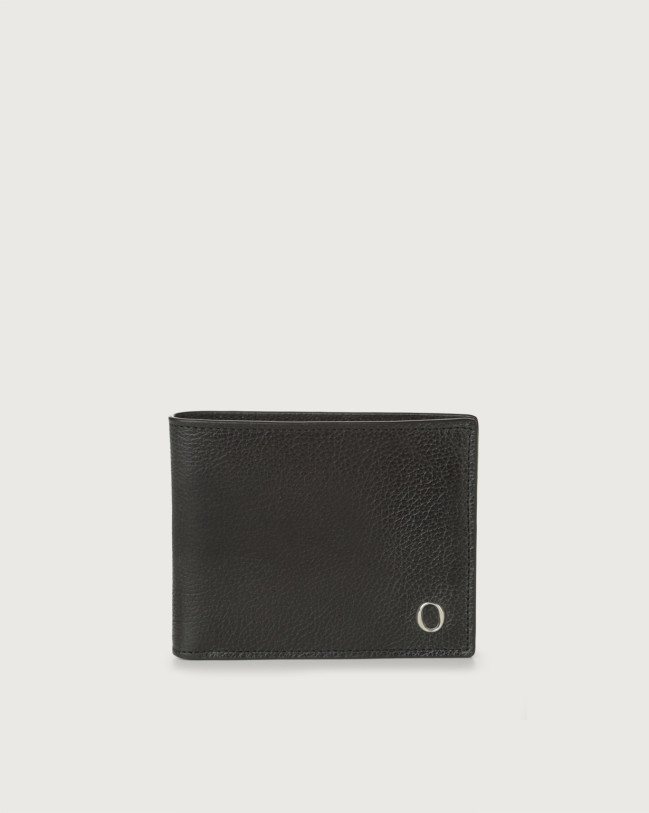 Orciani Portafoglio Chevrette in pelle Pelle NERO