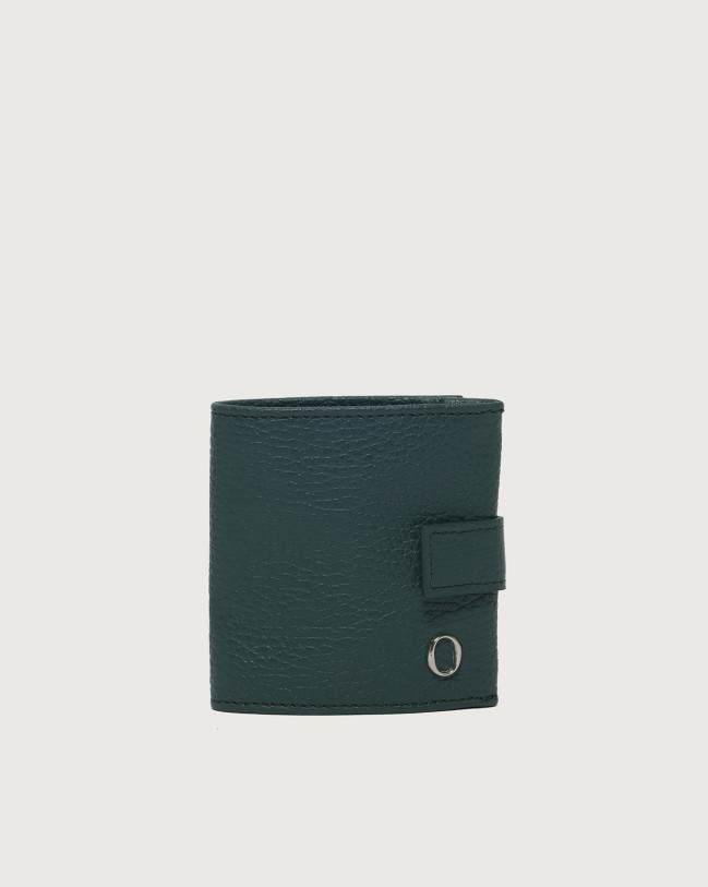 Orciani Portamonete Micron in pelle Pelle martellata QUERCIA