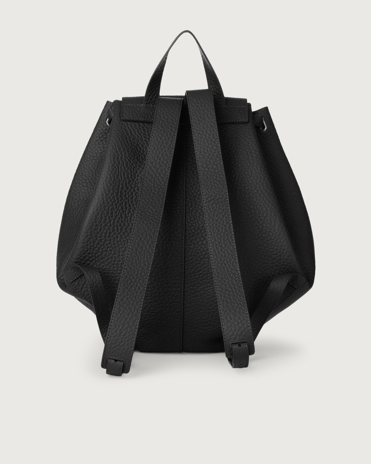 Orciani Zaino Iris Soft in pelle martellata colore NERO