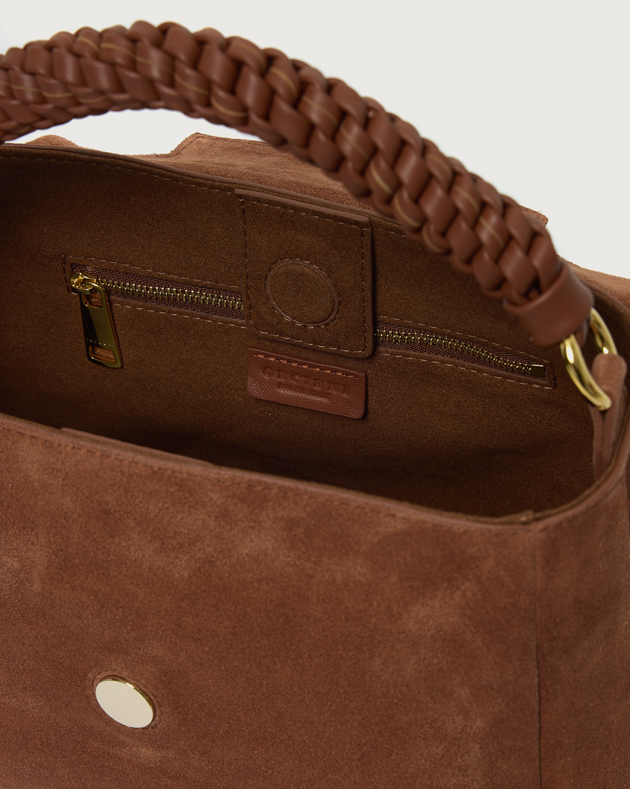 BRISE Marsupio SAHEL In Vera Pelle Scamosciata Fatto A Mano – Made In Italy – Beige, Con Cintura In Pelle E Cinghie Larghe - 3