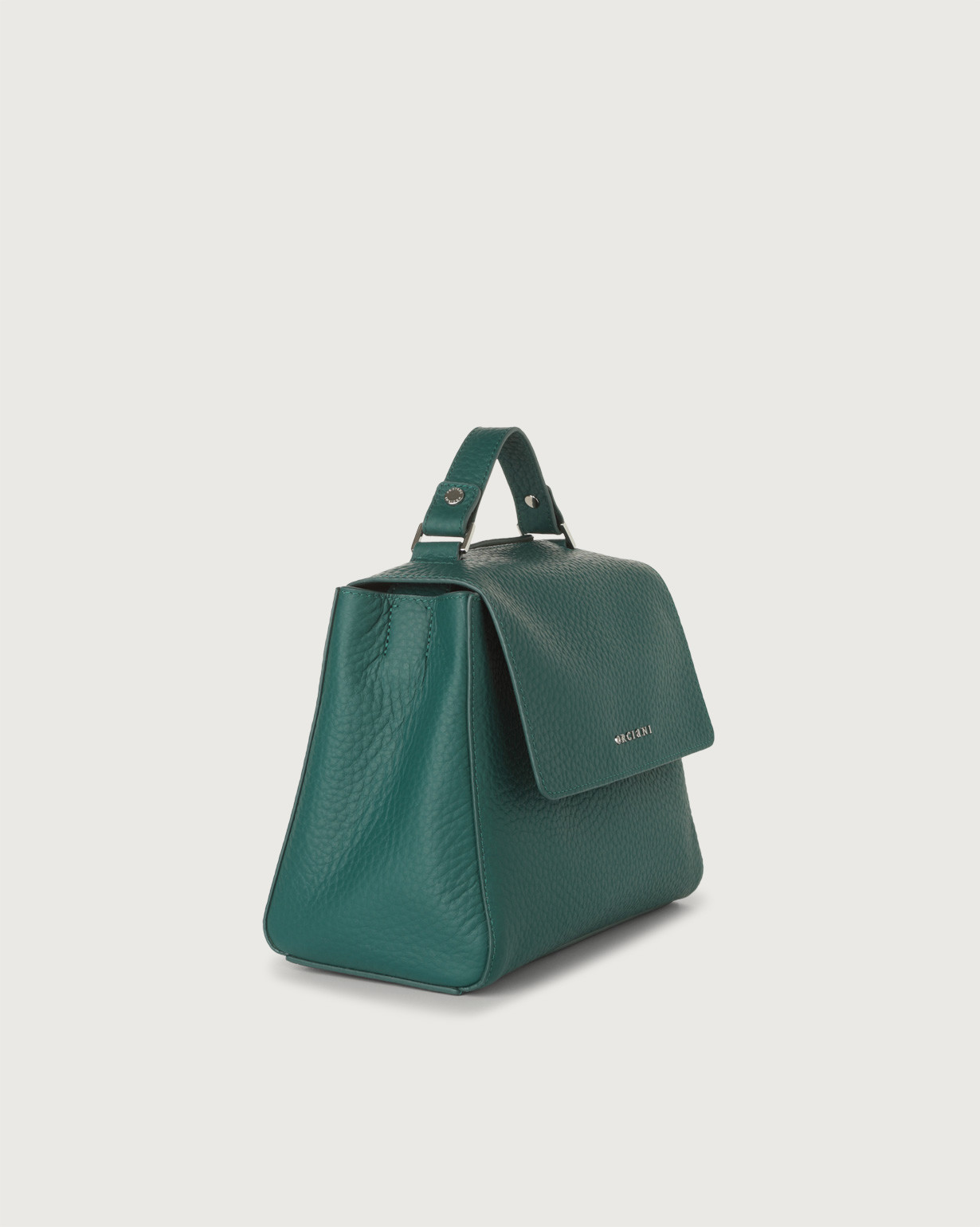 ORCIANI | Borsa a mano piccola Sveva Soft in pelle con tracolla BOTTLE |  Shop online