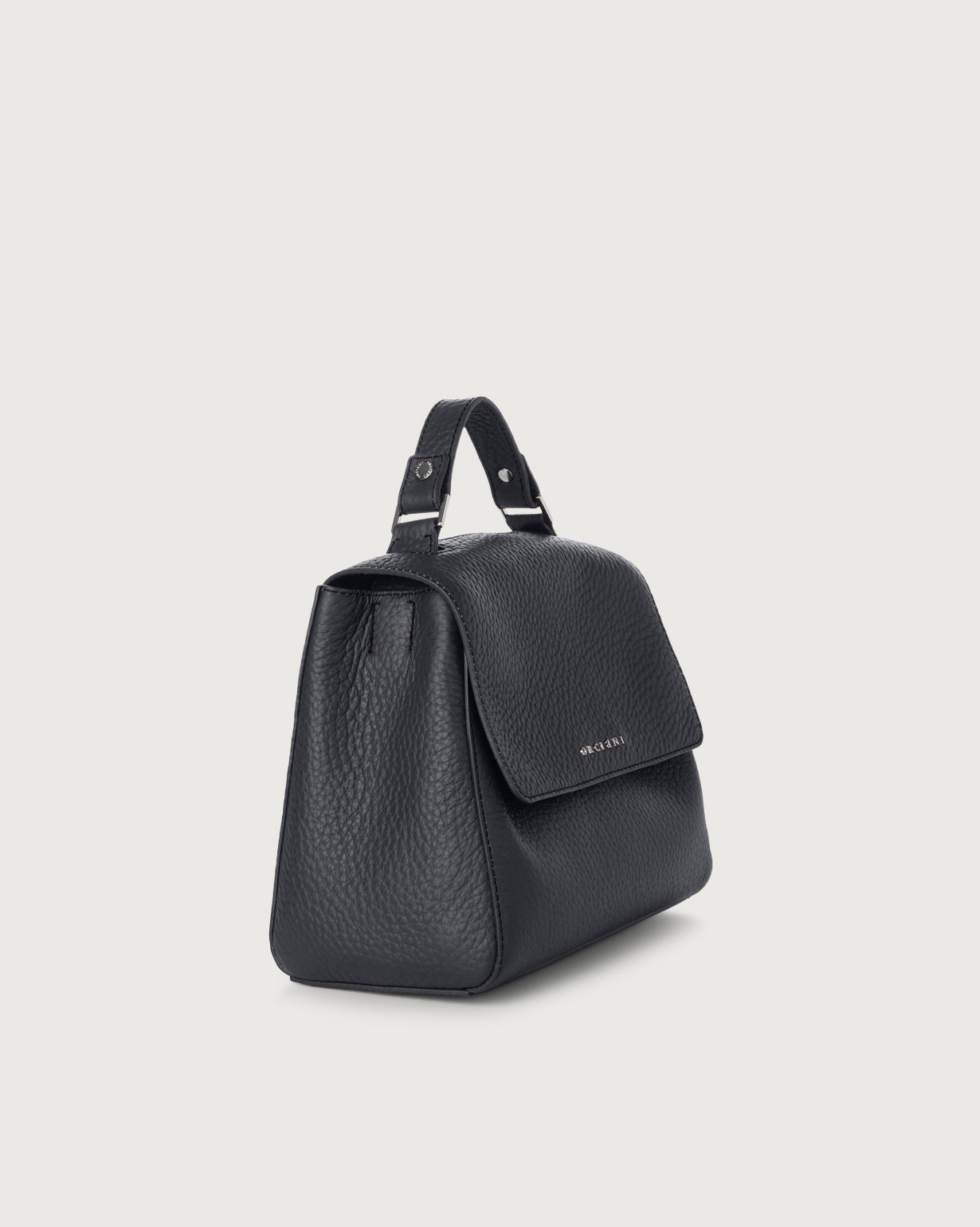 Orciani Borsa Sveva Soft Piccola a mano in pelle con tracolla