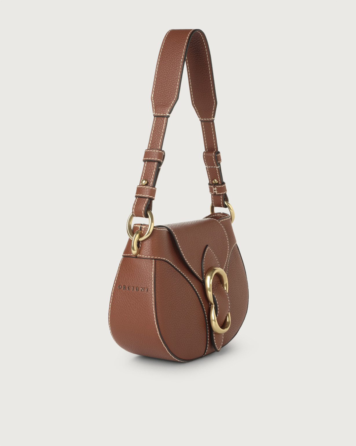 Borsa A Tracolla Uomo In Vera Pelle Vintage - Crossbody Bag Marrone Scuro, Dimensioni 22x28x11 Cm, Tracolla Regolabile