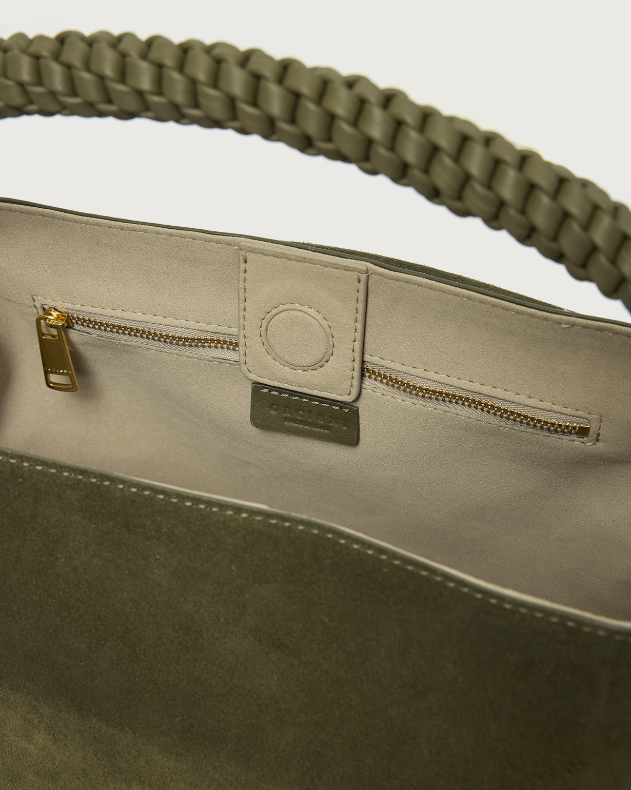 Borsa A Tracolla Donna PIECES PS Susy Suede - Pelle Scamosciata, Design Senza Tempo, Zip - 6