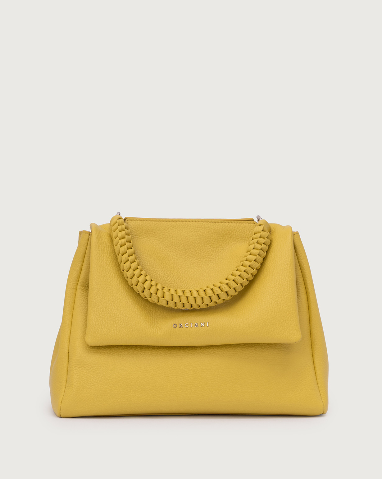 ショルダーバッグ・ポシェット Orciani MEDIUM SENSE SCOOBY SVEVA SHOULDER BAG Orciani Borsa Sveva Sense Scooby Media a spalla in pelle con