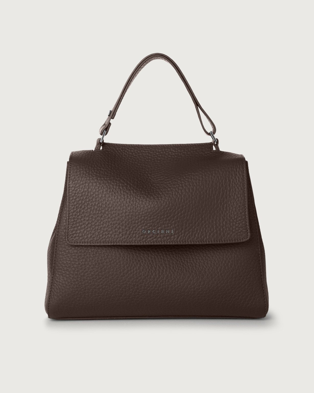 Orciani Borsa Sveva Soft Media a spalla in pelle con tracolla