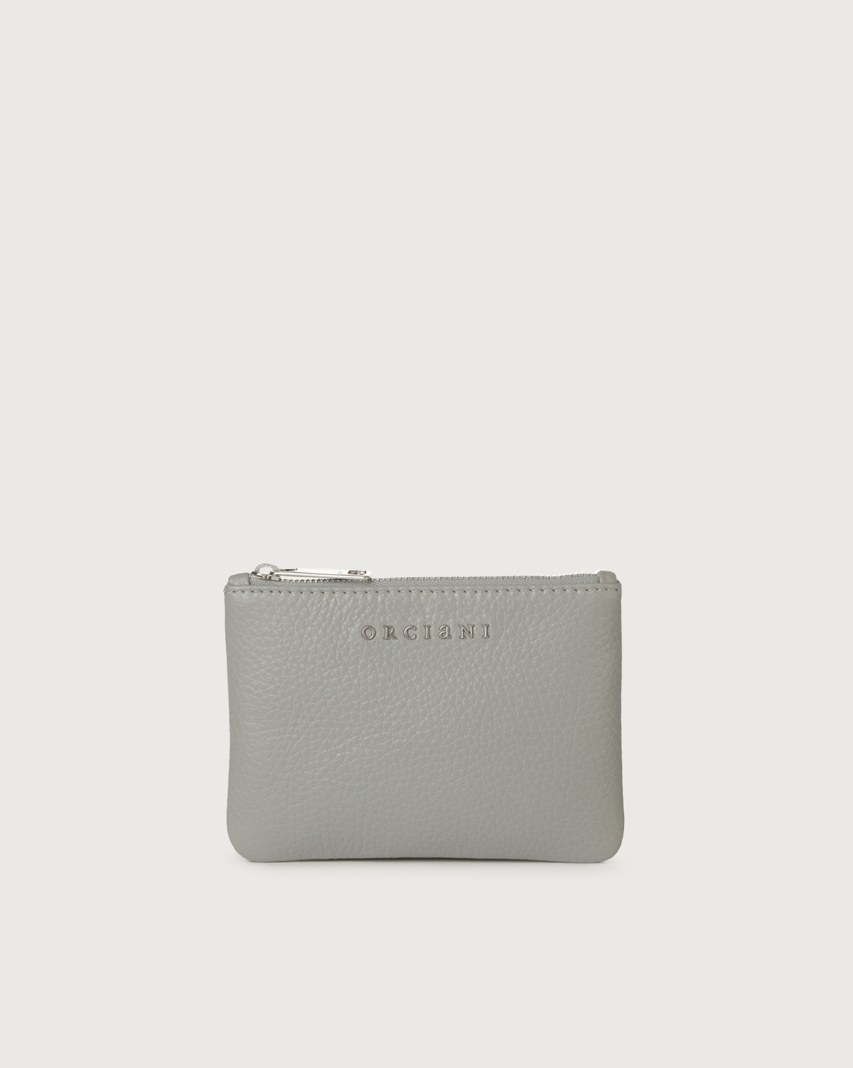 Orciani Pochette piccola Micron in pelle colore GRAVITY