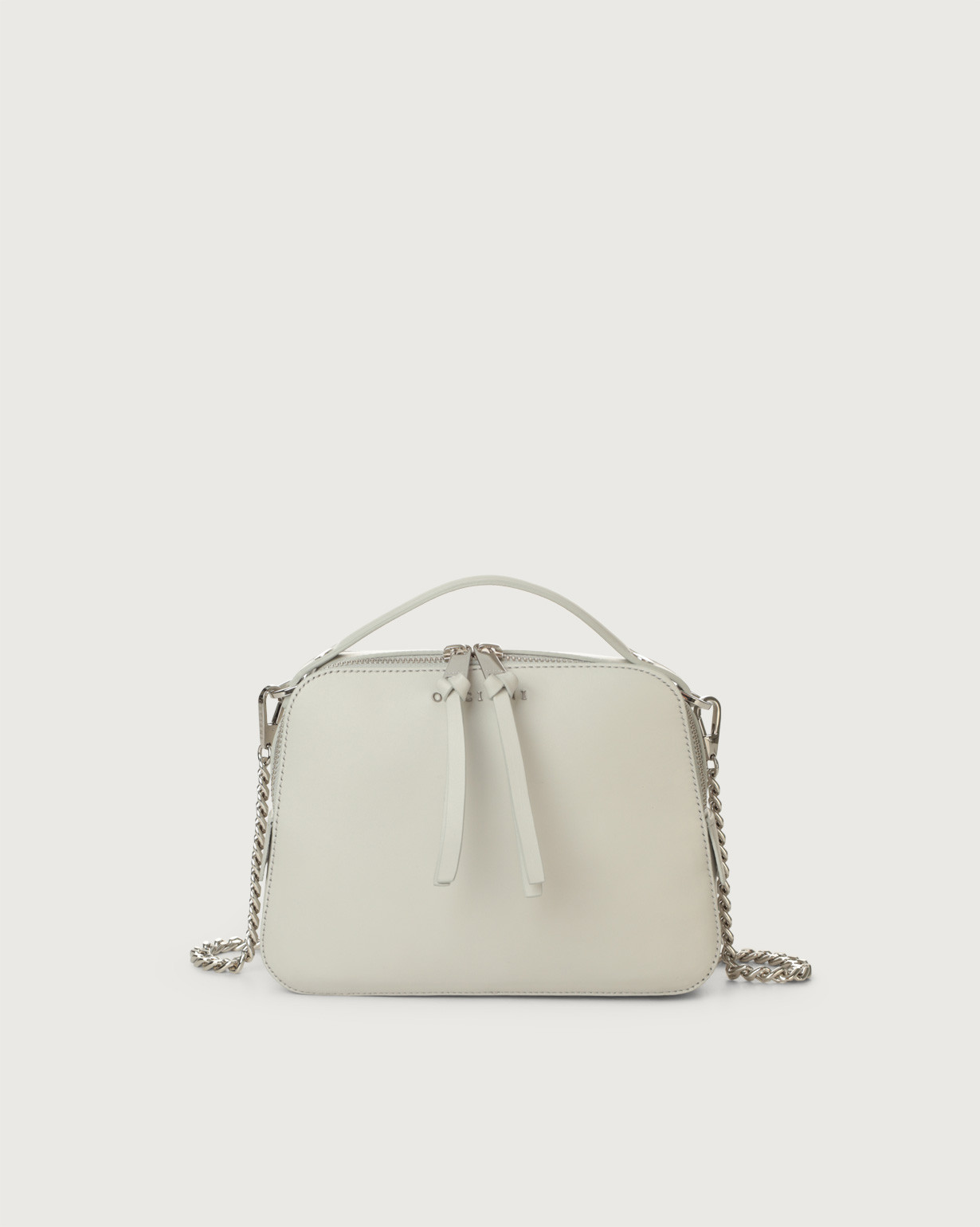 Orciani Mini Bag Chéri Vanity in pelle a mano con tracolla