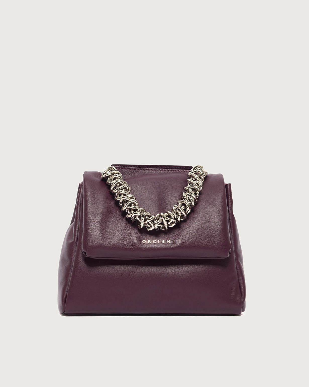 Orciani Borsa Sveva Nappa Bold Piccola a mano in nappa imbottita