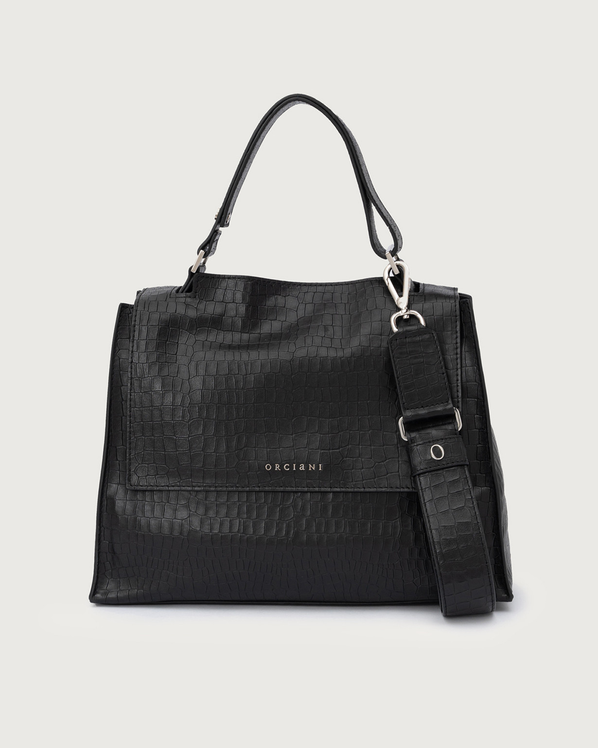 Orciani borsa nera online