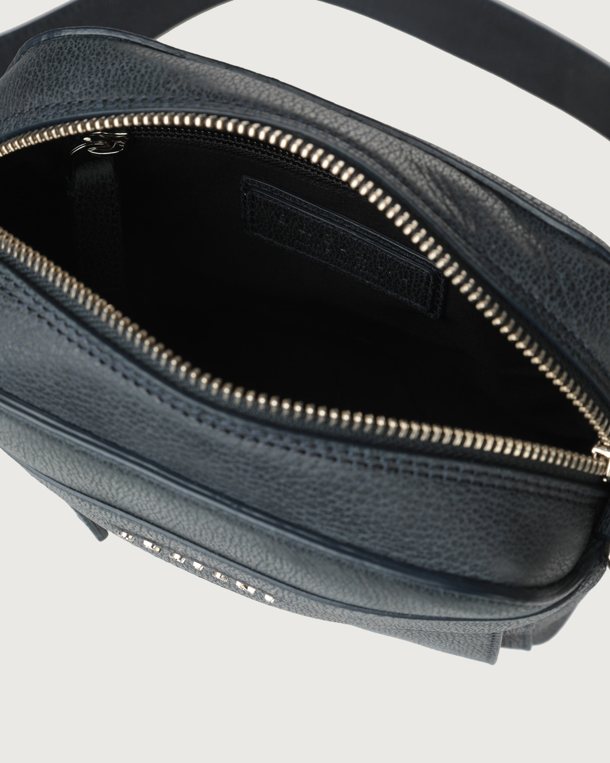 Napapijri Happy Cross Pocket Borsa Messenger Blu – 22 Cm, Chiusura Lampo Bidirezionale, Tasche Frontali