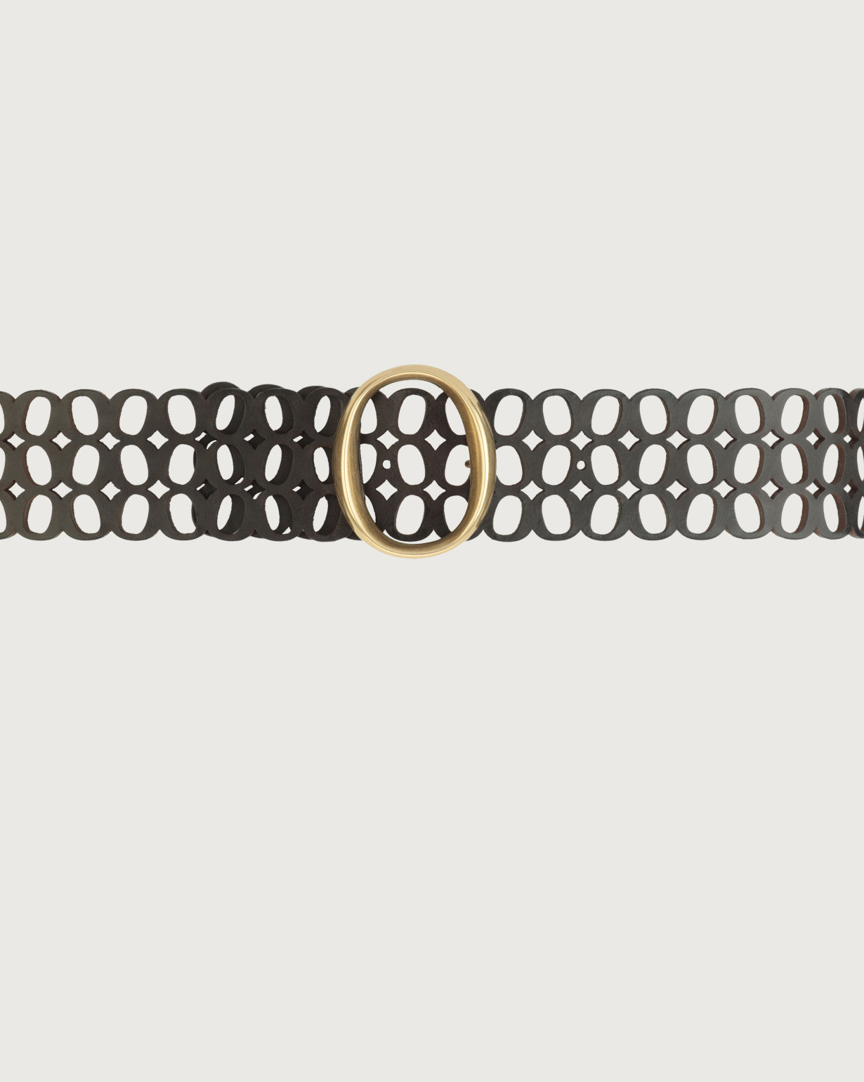 Fibbia Cintura Uomo Cervo Cacciatore Ottone Antico - Pirate Outfitters 40mm