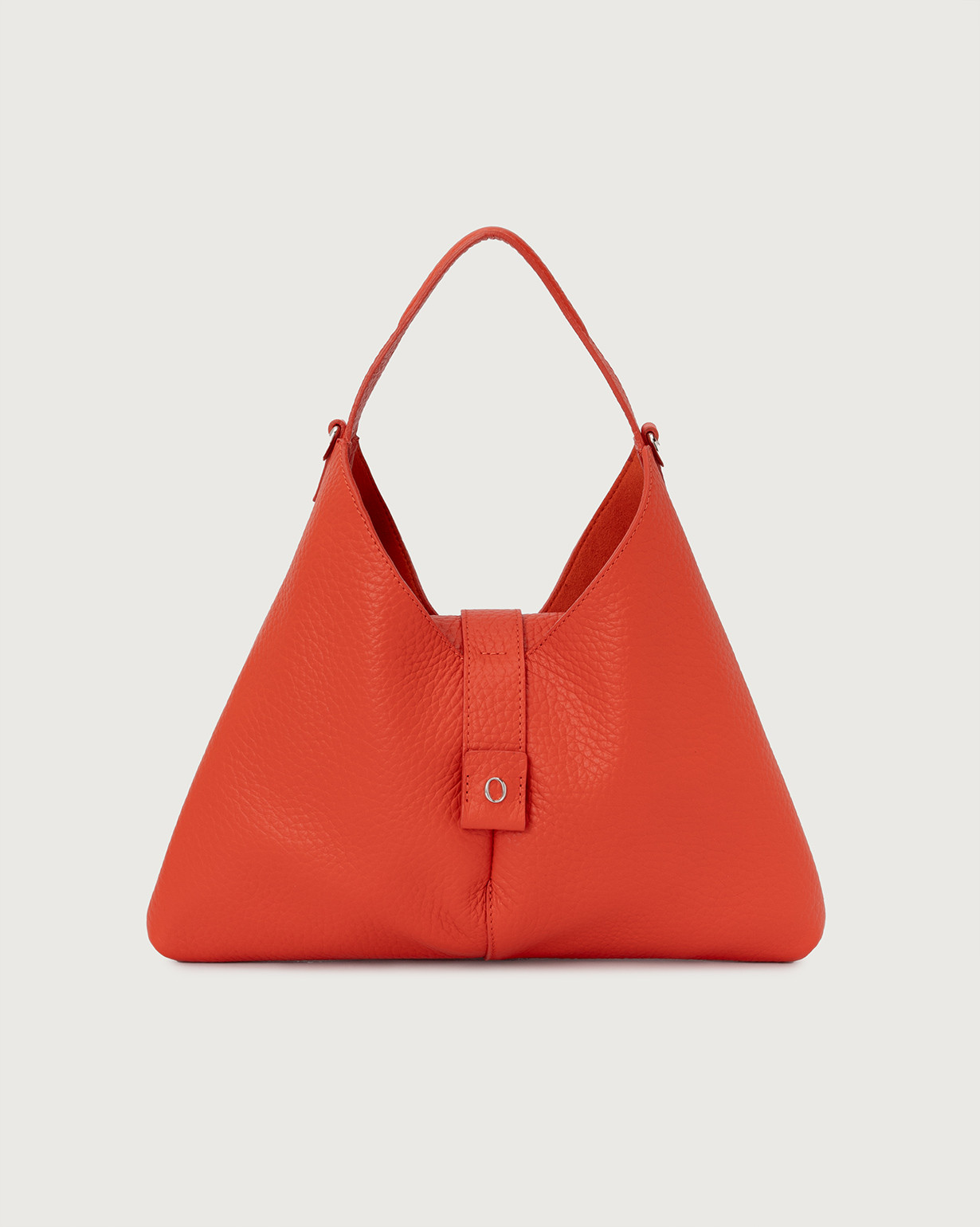 Orciani Borsa a mano Vita Soft piccola in pelle con tracolla