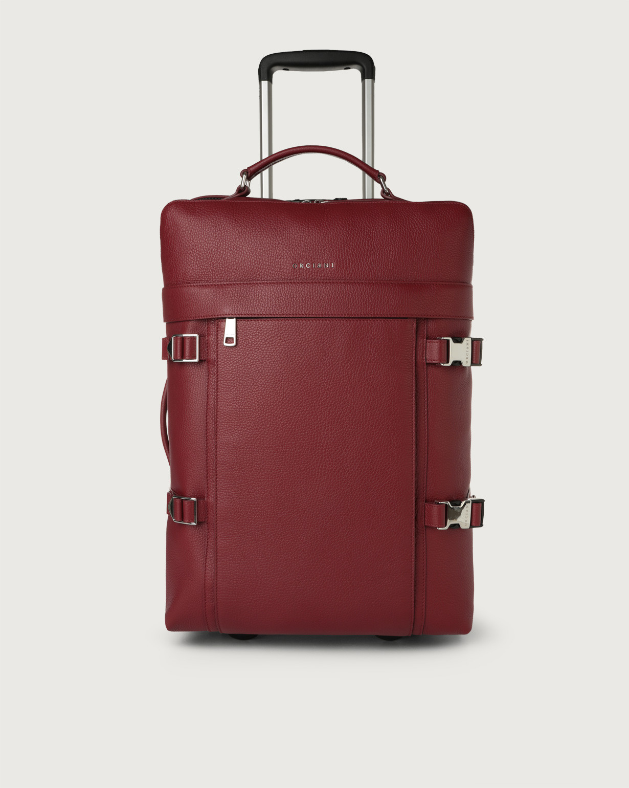 Orciani Trolley Micron due ruote in pelle