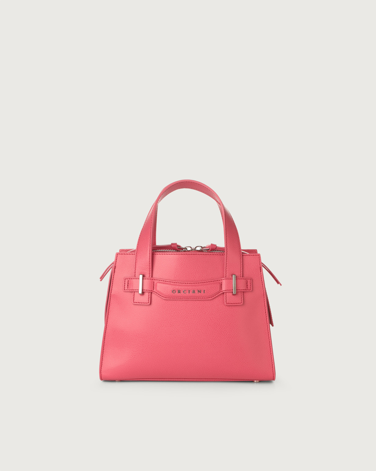 Orciani Borsa a mano piccola Posh S Premium in pelle