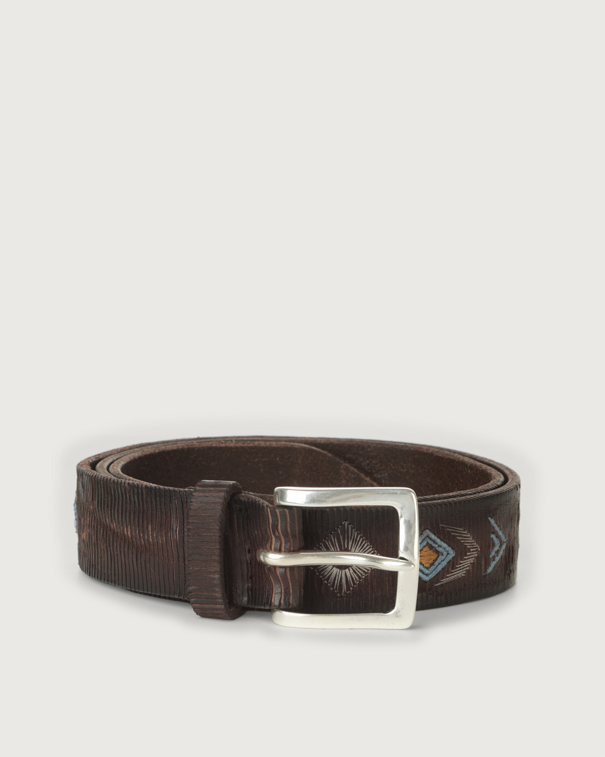 Orciani Cintura Blade Lakota in cuoio