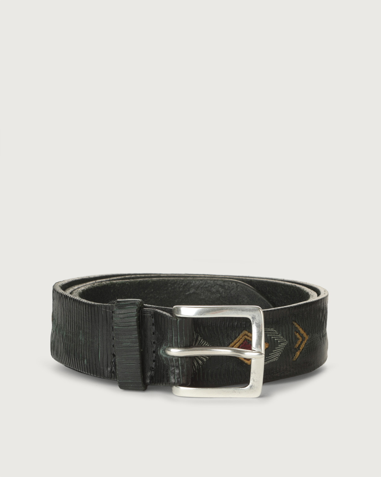 Orciani Cintura Blade Lakota in cuoio
