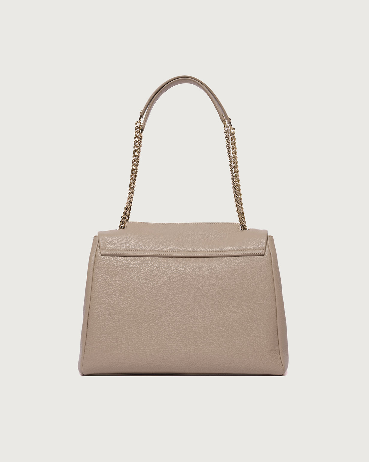 Orciani Borsa Sveva Sense Media a spalla in pelle martellata