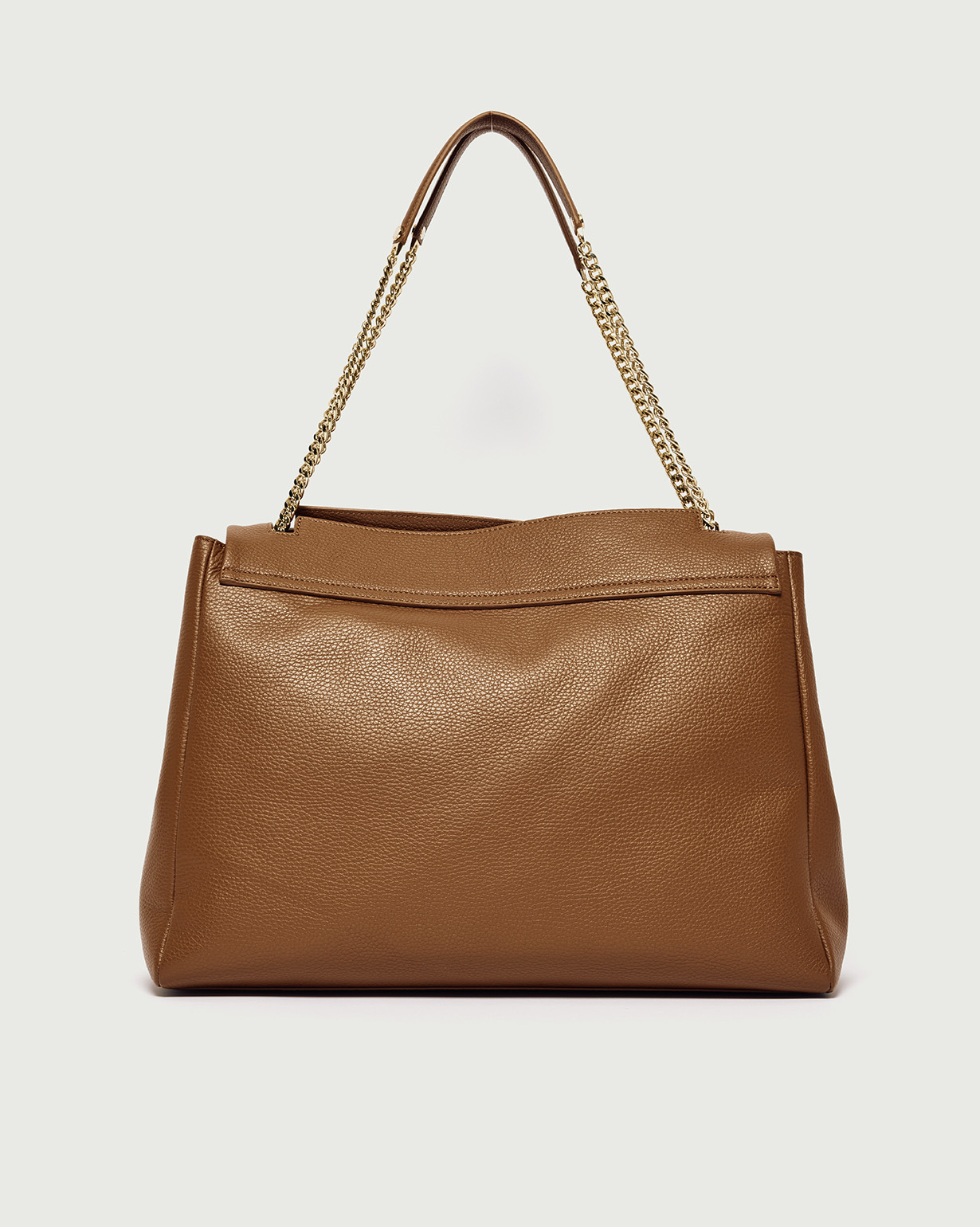 Orciani Borsa Sveva Sense XL a spalla in pelle martellata, colore