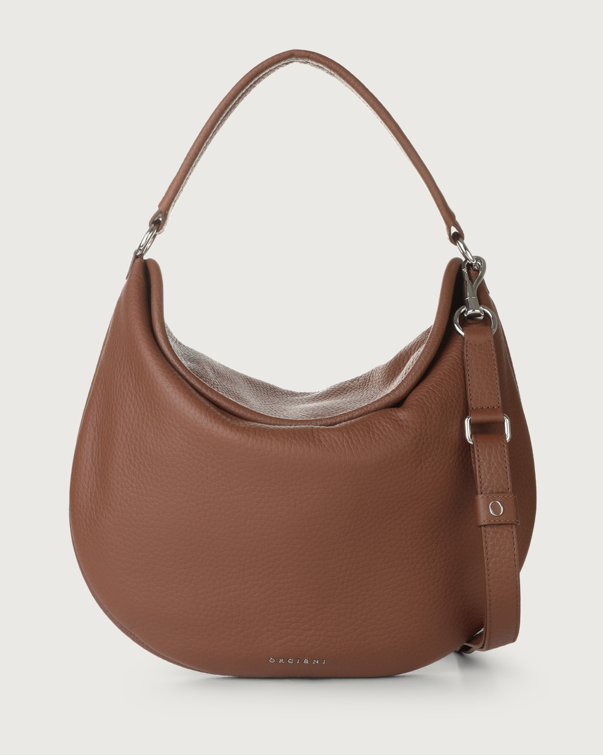 Borsa clearance mezzaluna pelle