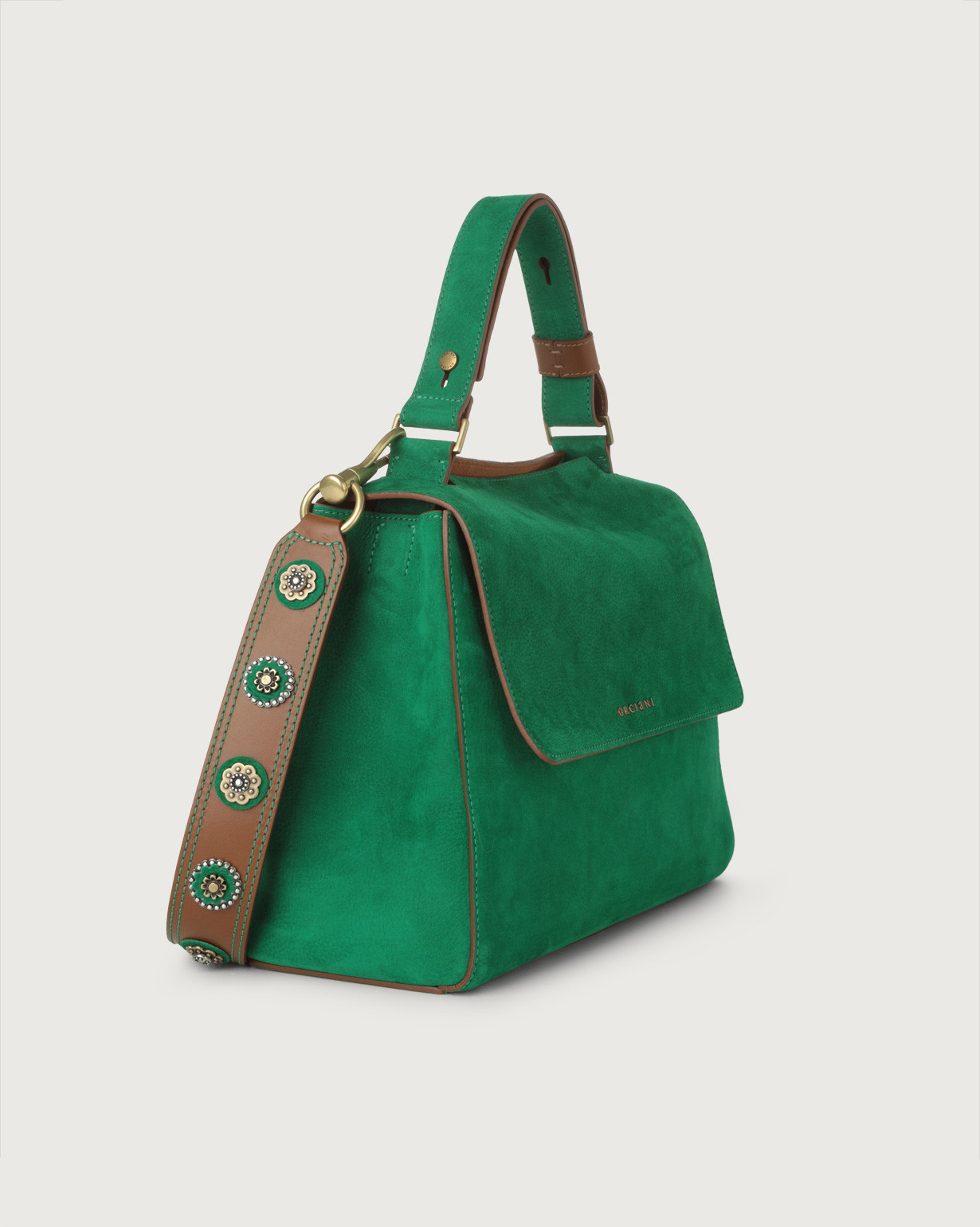 Borsa orciani verde discount