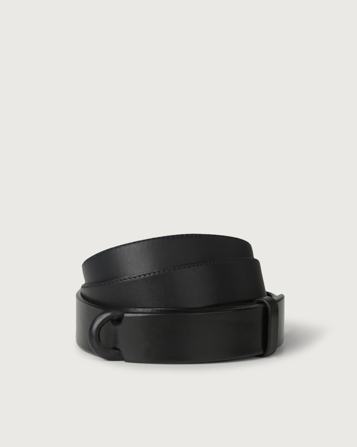 Orciani Cintura Nobuckle Bull in cuoio
