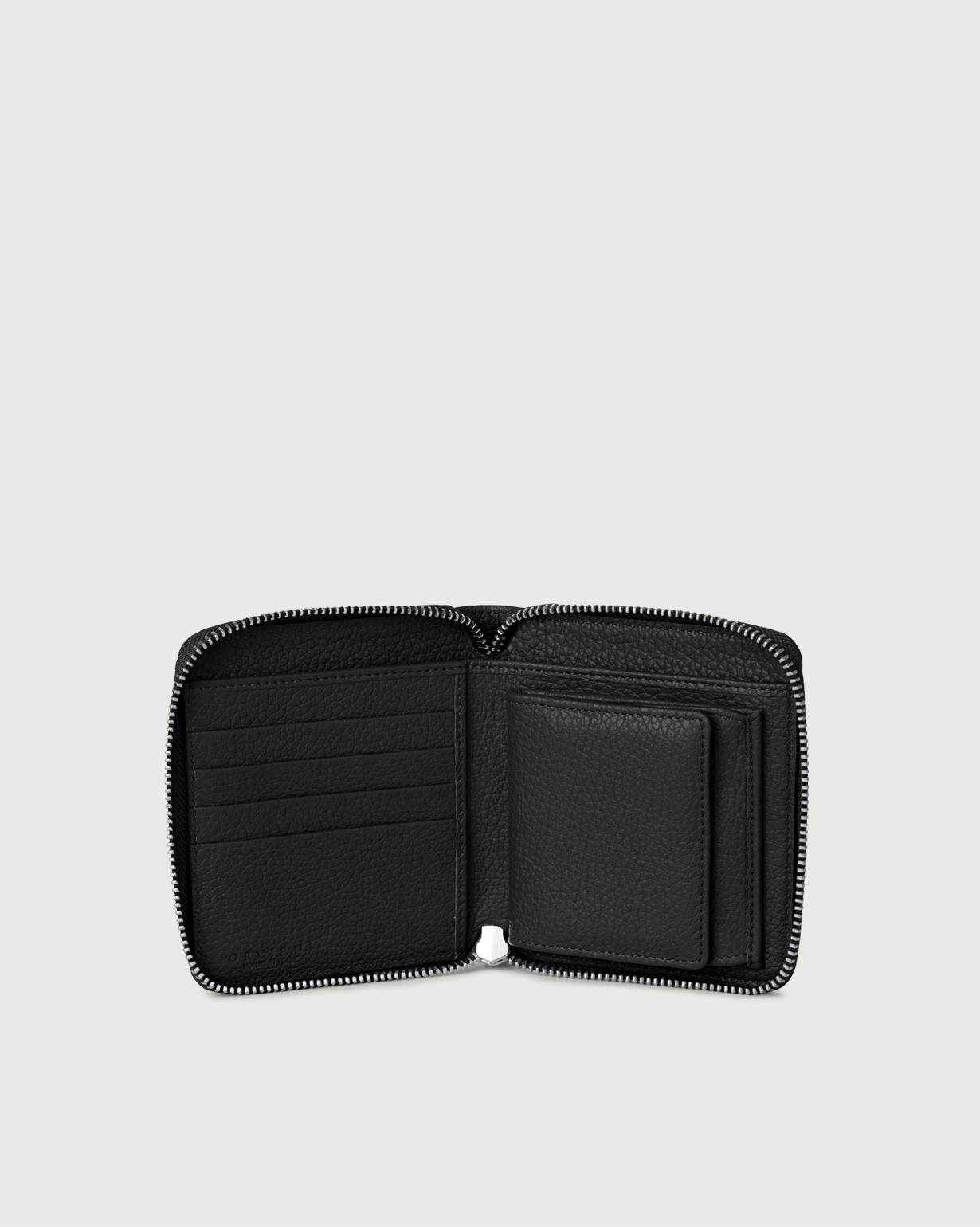 Portafoglio piccolo con blocco RFID, resistente all'acqua, con cerniera, portafoglio da viaggio con cordino portachiavi, porta badge con finestra d'identità, per donne, uomini, ragazzi, ragazze, carte