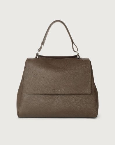 Borsa Sveva Soft Media a spalla in pelle con tracolla