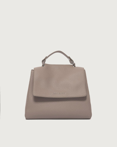 Borsa Sveva Soft Piccola a mano in pelle con tracolla