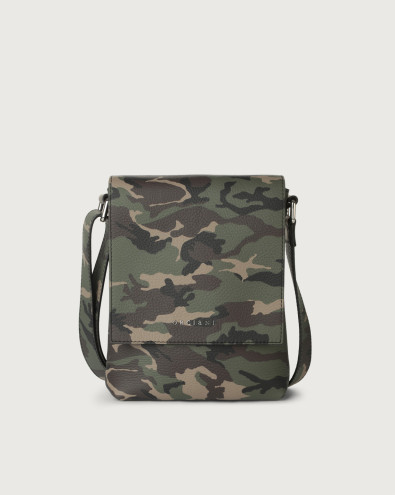 Messenger Camouflage in pelle