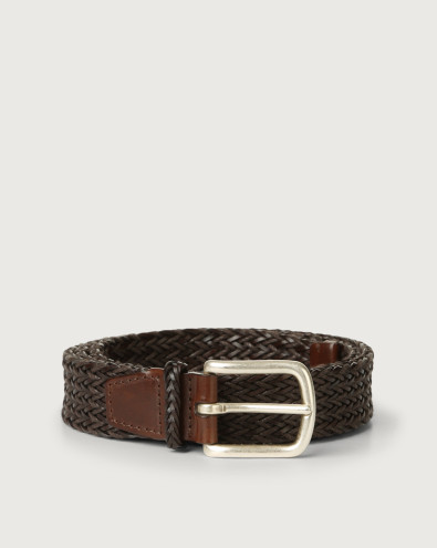 Cintura Cusp in pelle e cotone