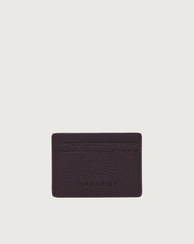 Portacarte Micron Bicolor in pelle