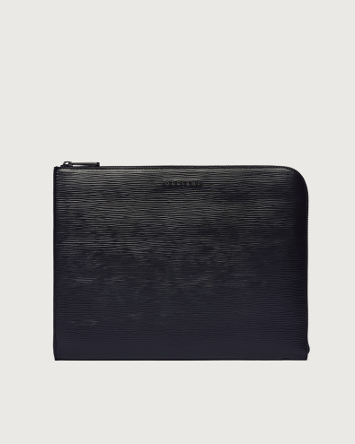 Pochette slim New Prestige in pelle