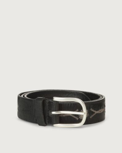 Cintura sportiva Blade Josè in cuoio