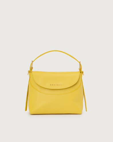 Borsa a mano Nana Small Nappa in pelle con tracolla