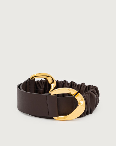 Cintura elasticizzata Nappa B 4 cm