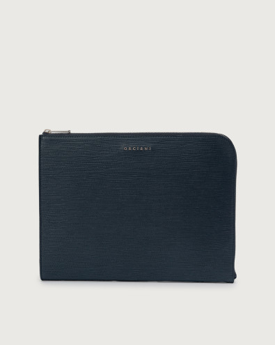 Pochette slim Prestige in pelle