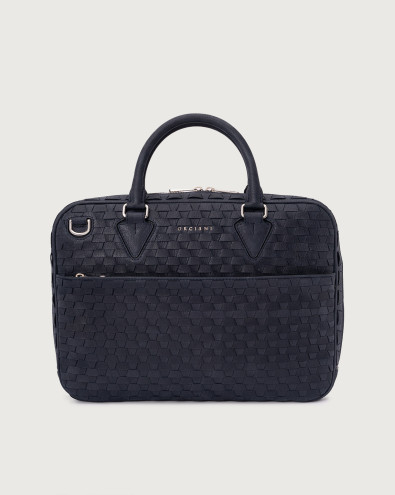 Business Extra Slim Chevrette Woven