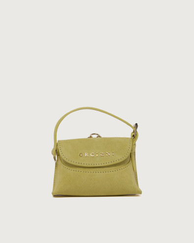 Charm Mini Nana Peach in suede