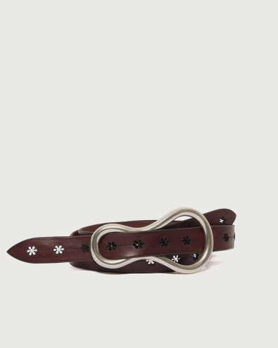 Cintura Infinity Bull Soft in cuoio 2,5 cm